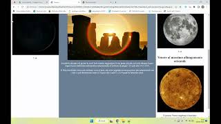 HTML CSS Calendario Astronomico Gaia Napolitano [upl. by Rosita887]