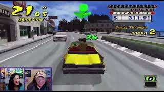 Tim Walz Plays Crazy Taxi with AOC trending explore [upl. by Lamraj359]