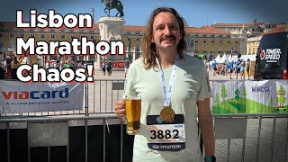 I ran the Lisbon Marathon it was chaotic [upl. by Alimaj754]