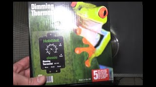 HabiStat Dimming Thermostat Black 600w close look [upl. by Jew576]