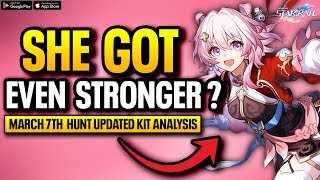 SHE GOT EVEN STRONGER  March 7th Hunt Imaginary Updated Kit Analysis  Honkai Star Rail [upl. by Asenab]