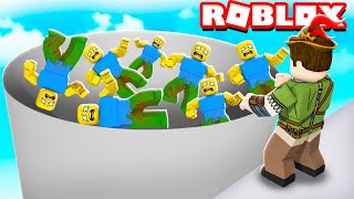 CONSEGUI UMA FÁBRICA PARA TESTAR NOOBS NO ROBLOX Noob Crushers [upl. by Yracaz]