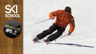 HOW TO CARVE on Skis  Advanced Ski Lesson 62  Carving [upl. by Hogg568]