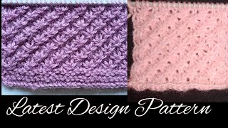 Latest Diamond Design Pattern For Ladies Sweater Gents Sweater Design Cap design [upl. by Aikim35]