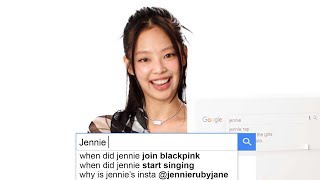 JENNIE Answers The Webs Most Searched Questions  WIRED [upl. by Zela]