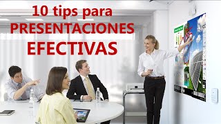 10 Tips Presentaciones Efectivas [upl. by Hephzipa]