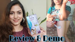 Gillette Venus Comfortglide Hair removal Razor review demo Everything you need to know about razor [upl. by Eelra]