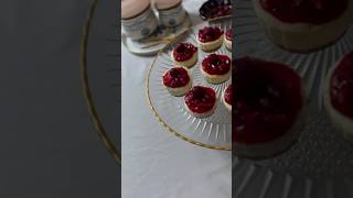 Mini cheesecake tarifi yorum da 🍮 cheesecake pratiktatlılar viralvideo food cheesecaketarifi [upl. by Leggat]