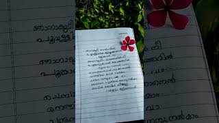 Manivaka pootha 💚Thappana movie song shorts status whatsappstatus lyrics love [upl. by Dahle731]