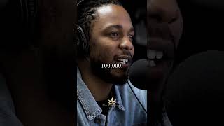 Kendrick Lamar on going to London [upl. by Etnaid]