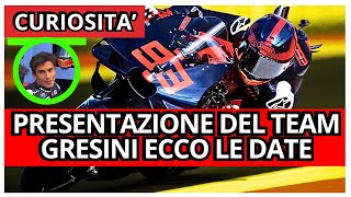 MotoGP  Gresini Ecco la Data di Presentazione Con Marc Marquez [upl. by Auhsuoj]