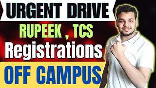 Urgent Hiring Drive  TCS  Rupeek  Decisions  2025  2024  2023 Batch Hiring  Fresher Jobs [upl. by Lawrence]