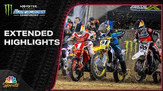 Supercross 2024 EXTENDED HIGHLIGHTS Round 3 in San Diego  12024  Motorsports on NBC [upl. by Nalyak]