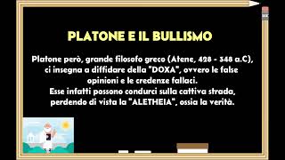 Platone e il bullismo [upl. by Nylekcaj]