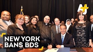 New York Bans Boycotting Israel [upl. by Sileray915]