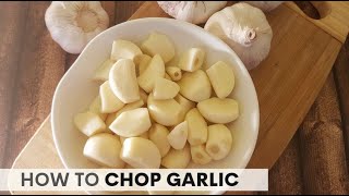 How to chop garlic [upl. by Roice]