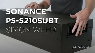 Sonance  2min Tech PSS210SUBT Commercial Subwoofer [upl. by Chun]