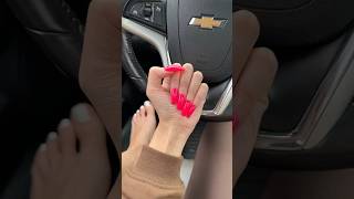 Do you match you fingernail and toenail polish manicure naturalnails selfcare [upl. by Belter]