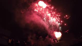 S I F Productions presents Pendragon Fireworks at Caerphily Castle Nov the 3rd 2018 [upl. by Hpeosj694]