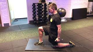 Cyclists exercise  Hip flexor stretch [upl. by Karli]