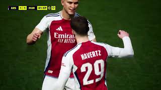 eFootball™ 2025  PC Game Play HD 1080p60 Arsenal vs Manchester United All Stars [upl. by Edith996]