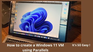 How to create a Windows 11 VM on a 2020 M1 MacBook Air using Parallels Virtualization [upl. by Neerual]