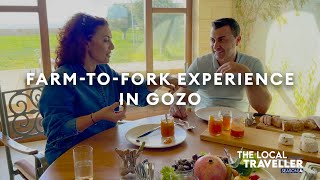 FarmtoFork Experience in Gozo  S4 EP 13 part 2  The Local Traveller with Clare Agius  Malta [upl. by Yraeht]