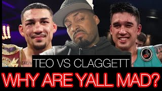 BREAKING Teofimo Vs Claggett June 29th Fans Unhappy Yet Your Favorite HOF Did The Same Thing [upl. by Atillertse]