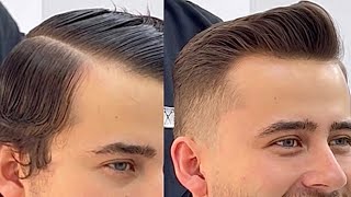 Pasó a paso de corte de pelo a tijera y máquina hombres hairstyle tutorial barber clasicos [upl. by Midian325]