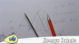 zentrische Streckung  Beispiel Erklärung Geometrie Mathe [upl. by Hajar]