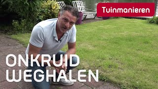 Hoe kom je van onkruid tussen de bestrating af  Tuinmanieren [upl. by Wes611]