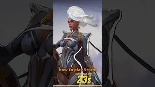 How to Play Storm in 60 Seconds  Marvel Rivals [upl. by Nylatsirhc]