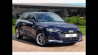 Brand New  Audi A3 15 TFSI 30 Sport Sportback Euro 6 ss 5dr  Crewe Audi [upl. by Zurn]