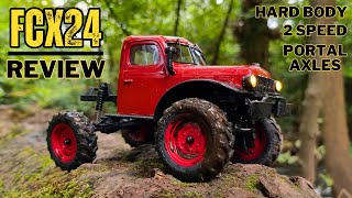 Unboxing amp Review  FMS FCX24 Power Wagon 124 Scale RTR Crawler [upl. by Botsford594]