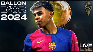 🔴 LIVE Ballon dOr en DIRECT [upl. by Fidellas]