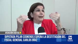 Diputada Pilar Cisneros Pilar Cisneros espera destitución del Fiscal General [upl. by Lem48]