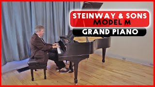 Steinway amp Sons Model M Grand Piano for Sale  Living Pianos Signature [upl. by Purvis731]