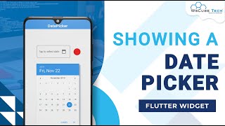 Flutter Date Picker Tutorial Hindi  Flutter Widgets🔥 [upl. by Akcired942]