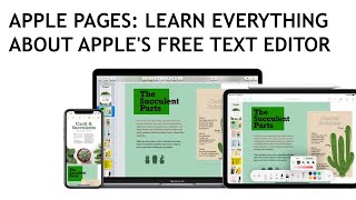 Apple Pages  Learn Everything About Apples Free Text Editor [upl. by Annoyk]