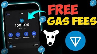 LIVE TON GAS FEE GIVEAWAY FREE TON GAS FEE  HAMSTER KOMBAT [upl. by Hnib664]