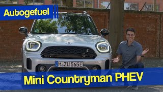 MINI Cooper SE All4 Countryman Hybrid in Rooftop Grey [upl. by Ayotnahs]