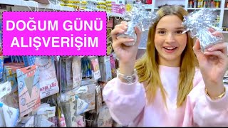 Doğum Günü Alışverişi Vlog Ecrin Su Çoban 18 Yaş [upl. by Alyhs601]