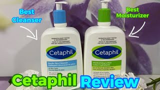 Cetaphil Review  Cetaphil Cleanser and Moisturizer  Cetaphil Cleanser  Cetaphil Moisturizer [upl. by Amaleta241]