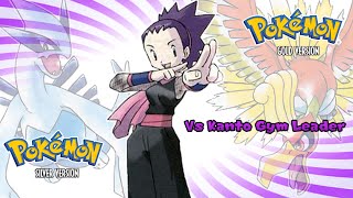 Pokémon Gold Silver amp Crystal  Kanto Gym Leader Battle Music HQ [upl. by Bogart]