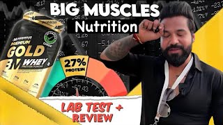 Big Muscle Nutrition With Lab Reports Aisa Nahi Socha Tha Kabhi🥹 [upl. by Jeniffer]