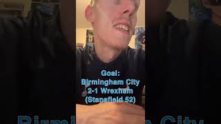 My Reaction as Birmingham City beat Wrexham AFC 31 To Move Up To 2nd In League One Table [upl. by Franek]