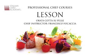 Orata cotta su pelle  Ricetta by Italian Chef Academy [upl. by Heddi]