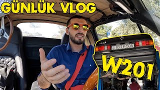 Günlük VLOG  Mercedes 190E motor və transmissiya Baxımı [upl. by Acitel]