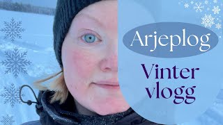 Vintervlogg från stugan i Arjeplog [upl. by Calbert]