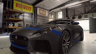 【CSR2】FTYPE SVR Coupe Graphic Pack shift amp tune for 8607 [upl. by Ellerehs]